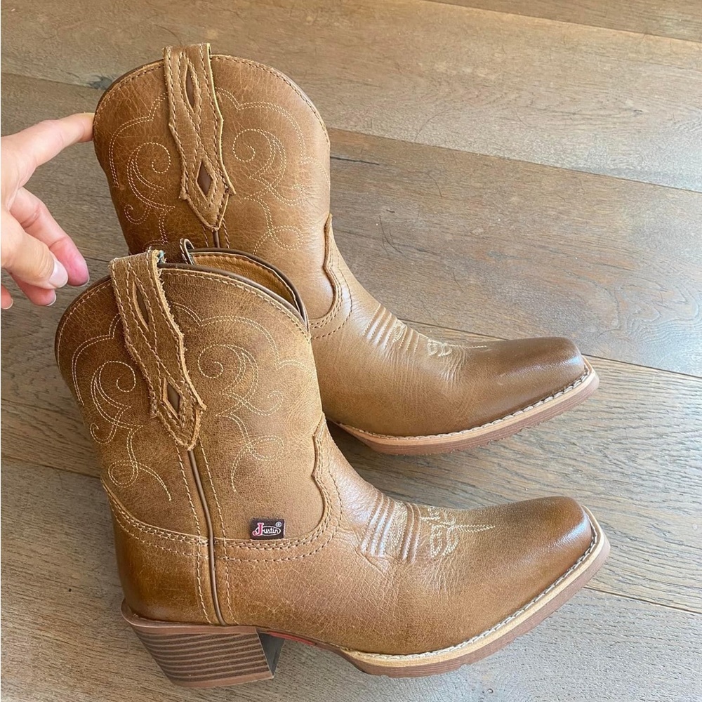 Boot barn boots work for one hour for a work event real leather women’s size 8